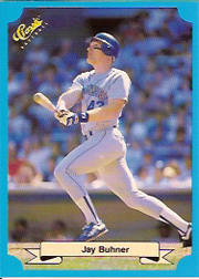 1988 Classic Blue Baseball Cards       244     Jay Buhner